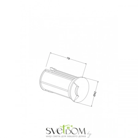 Встраиваемые светильники Maytoni O044DL-L1S3K от Магазина Svetdom.by