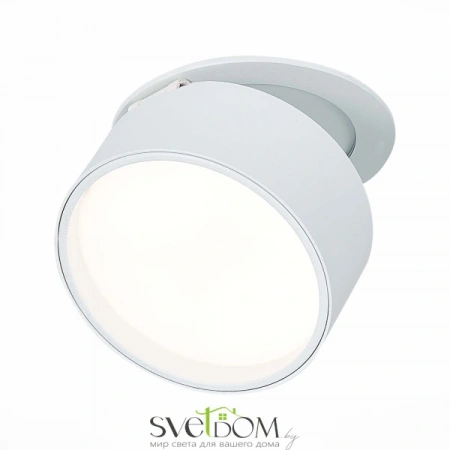 ST651.548.09 Встраиваемый поворотный светильник Белый LED 1*9W 4000K 720Lm Ra>90 120° IP20 D85xH68 1 Встраиваемые светильники ST LUCE