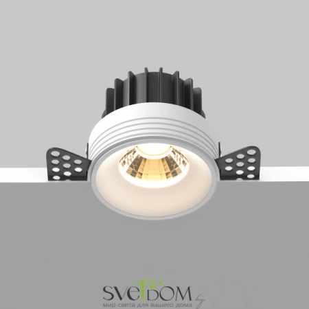 Встраиваемые светильники Maytoni DL058-12W2.7K-TRS-W от Магазина Svetdom.by