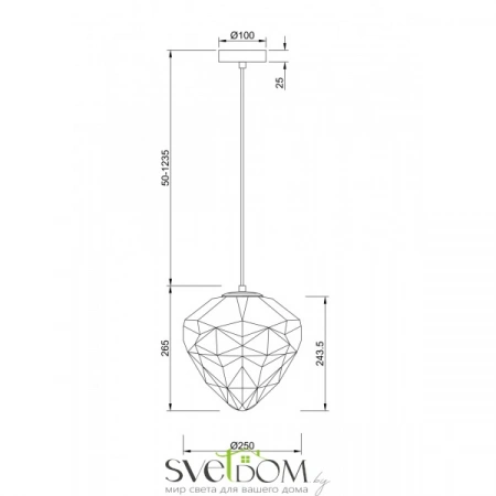 Фото Светильники Maytoni P053PL-01PK Светильники Maytoni P053PL-01PK от Магазина Svetdom.by