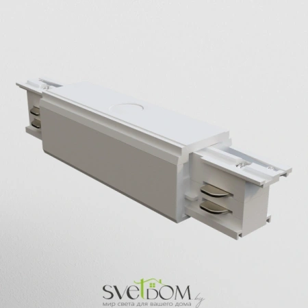 Коннектор прямой Trinity белый TRA005C-31W Maytoni