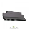 ST686.436.18 Св-к трек. Черный LED 1*18W 3000K 1 470Lm Ra>90 34° IP20 L370xW26xH137 220V SKYLINE 220 ST LUCE