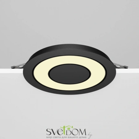 Встраиваемые светильники Maytoni DL102-12W2.7K-B от Магазина Svetdom.by