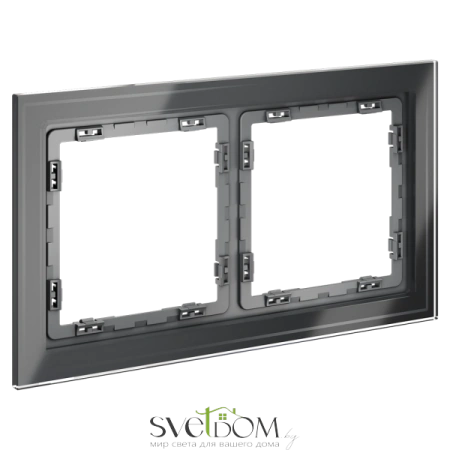 Рамки стеклянные Voltum S70 Графит VLS110207 Voltum VLS110207