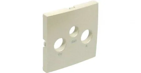 Лицевая панель для ТВ/Радио/Спутник розеток Logus90 Efapel 90775 TPE