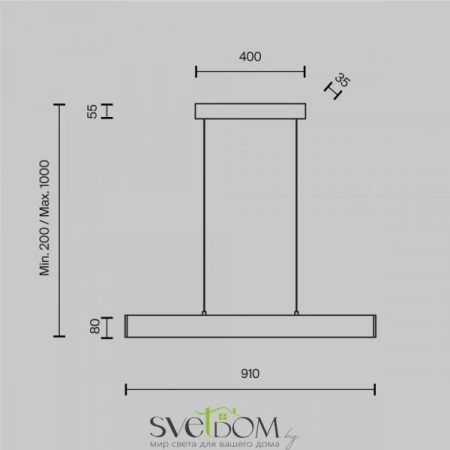 Подвесные светильники Maytoni P010PL-L23W от Магазина Svetdom.by