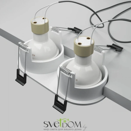 Встраиваемые светильники Maytoni DL126-02-GU10-W от Магазина Svetdom.by