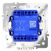 Проходной переключатель двухклавишный Voltum S70 VLS020302  Voltum VLS020302