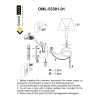 Светильник настенный (Бра) Omnilux  OML-53301-01 Omnilux