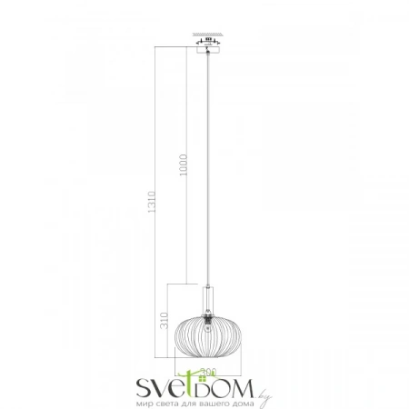 Подвесные светильники Freya FR8012PL-01GN от Магазина Svetdom.by