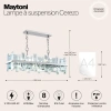 Подвесные светильники Maytoni MOD201PL-08N от Магазина Svetdom.by