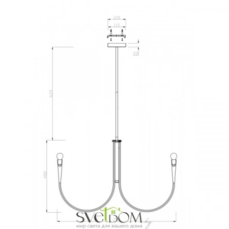 Подвесные светильники Freya FR5253PL-08N от Магазина Svetdom.by