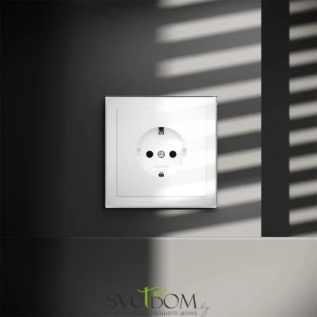 Розетки электрические с заземлением Voltum S70 VLS040101  Voltum