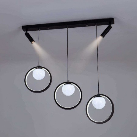 Подвесные светильники LED4U L7103-5 BK от Магазина Svetdom.by