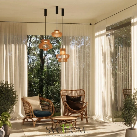 Подвесные светильники Maytoni MOD465PL-L12BK2 от Магазина Svetdom.by