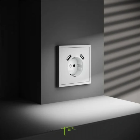 Розетки с USB Voltum S70 VLS040402  Voltum