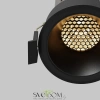 Встраиваемый светильник (Набор) Maytoni DL123-10W-3K-B Dip, 9Вт, LED, 3000K, Черный Maytoni