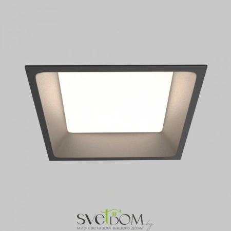 Встраиваемые светильники Maytoni DL056-18W3-4-6K-B от Магазина Svetdom.by