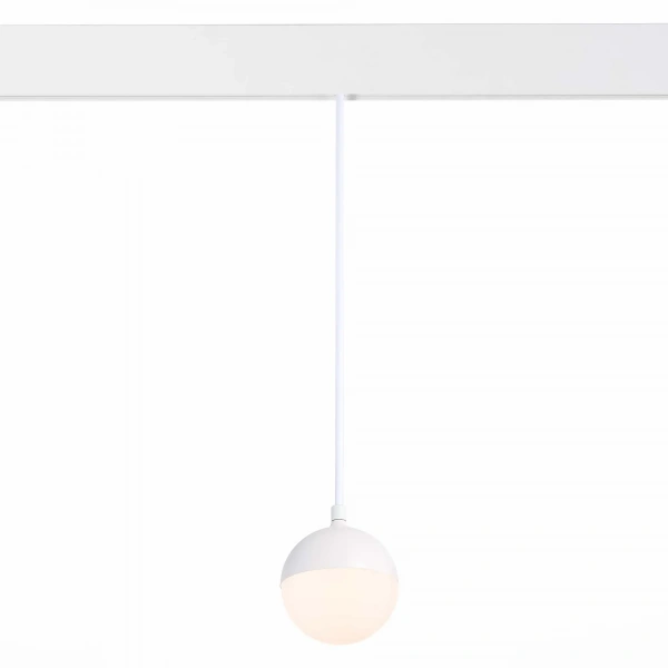 ST358.533.07 Магнитный трековый светильник подвесной Белый LED 1*7W 3000K 520Lm Ra>80 120° IP20 D90x SKYLINE 48