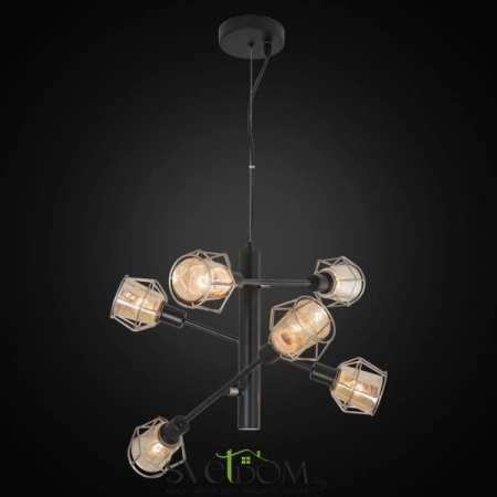 Citilux Таверна CL542161 Люстра подвесная Чёрная CITILUX