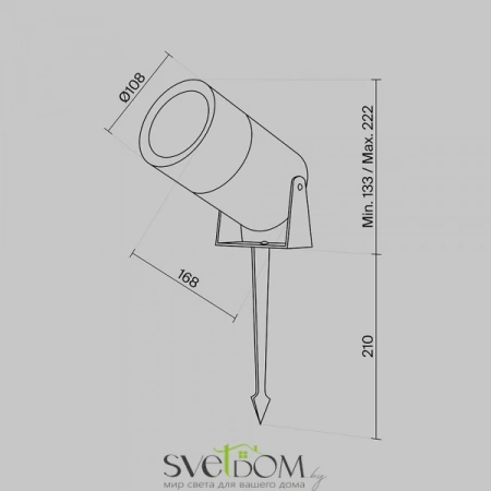 O050FL-L15GF3K Maytoni