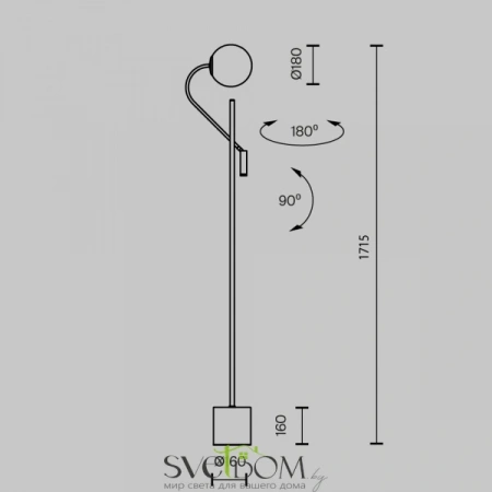 MOD230FL-01B Maytoni