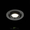 ST702.348.12 Св-к встр. Черный LED 1*12W 4000K 900Lm Ra80 24° IP20 D90xH92 180-240V Встраиваемые светильники ST LUCE