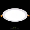 ST209.548.18 Св-к встр. Белый LED 1*18W 4000K 1 350Lm Ra80 110° IP20 D225xH8 90-265V Встраиваемые светильники ST LUCE