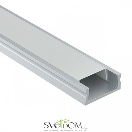 Алюминиевый  профиль накладной 15x6 ALM001S-2M