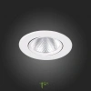ST211.538.06.24 Св-к встр. Белый LED 1*6W 3000K 480Lm Ra80 24° IP20 D86xH50 220-240V Встраиваемые светильники ST LUCE