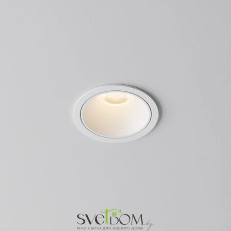 Встраиваемые светильники Maytoni DL043-01-10W3K-RD-W-1 от Магазина Svetdom.by