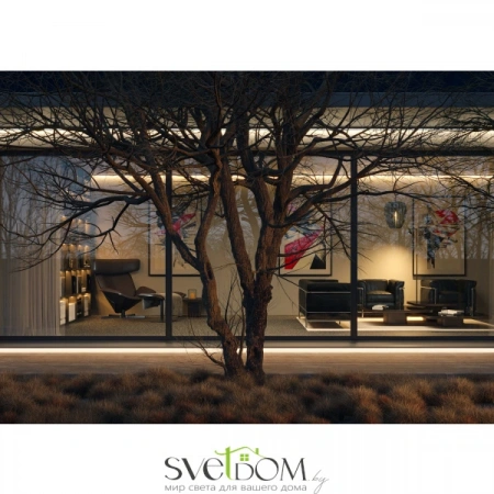 Гибкий неон 17x12 24В 10Вт/м 3000K IP67 5м | Svetdom.by