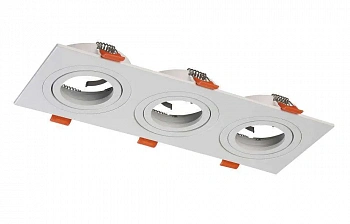 CRYSTAL LUX Светильник встраиваемый CLT 002C3 WH