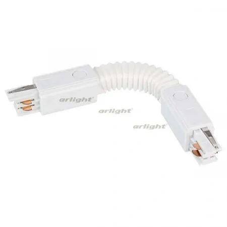 ARLIGHT Коннектор гибкий LGD-4TR-CON-FLEX-WH (C) (Arlight, IP20 Пластик, 3 года)