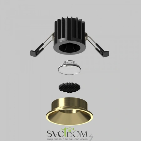 Встраиваемые светильники Maytoni DL058-7W4K-BS от Магазина Svetdom.by