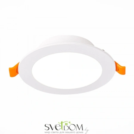 ST210.538.12 Св-к встр. Белый LED 1*12W 3000K 900Lm Ra80 110° IP20 D120xH30 220-240V Встраиваемые светильники ST LUCE