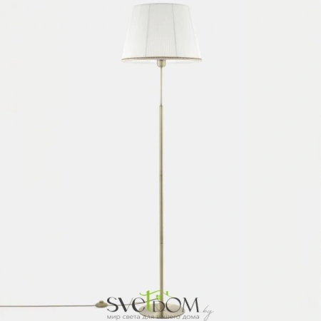 Citilux Линц CL402980 Торшер бронза с белым абажуром CITILUX