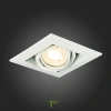 ST250.558.01 Св-к встр. Черный, Белый GU10 1*50W  IP20 L126xW126xH70 220V Без ламп Встраиваемые светильники ST LUCE