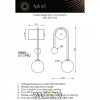 Настенные светильники APL.324.11.01 Aployt | Svetdom.by