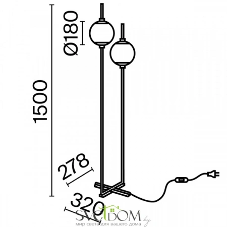 Z020FL-L12BK Maytoni