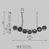Подвесные светильники Maytoni MOD268PL-07G от Магазина Svetdom.by