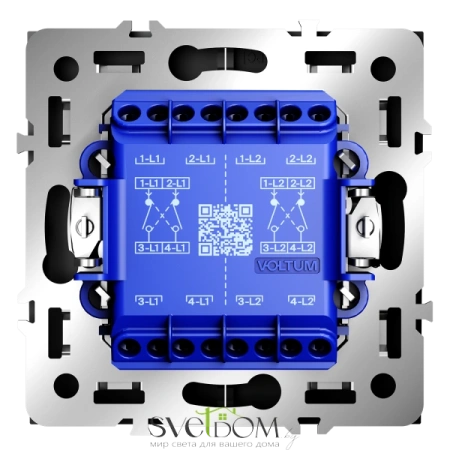 Переключатели Voltum S70 Черный VLS020508 Voltum VLS020508
