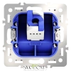 Розетка компьютерная Voltum S70 VLS0601M Voltum VLS0601M