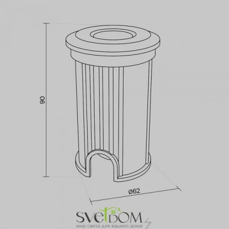 Встраиваемые светильники Maytoni O044DL-L1S3K3 от Магазина Svetdom.by