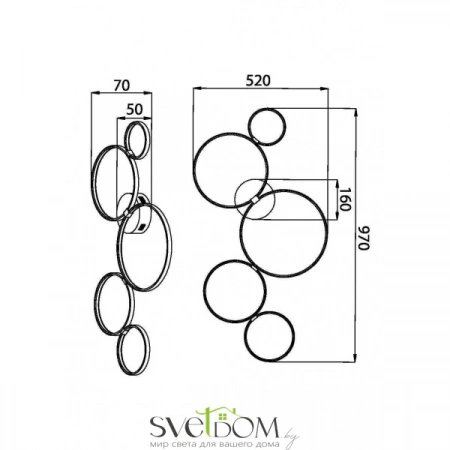Потолочные светильники Maytoni MOD448CL-L40WK от Магазина Svetdom.by