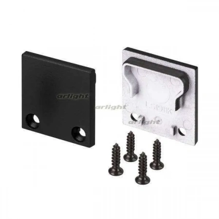 ARLIGHT Заглушка SL-LINE-2011M SQUARE BLACK глухая (Arlight, Пластик)