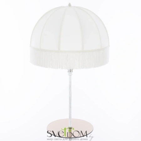 Citilux Базель CL407921T Торшер патина со столиком и бежевым абажуром CITILUX