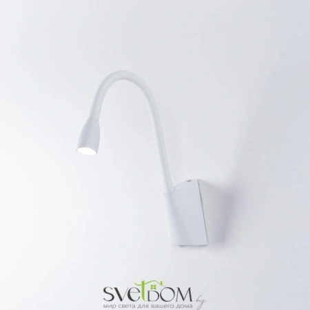 Citilux Декарт CL704340 LED Бра гибкое с выключателем Белое CITILUX