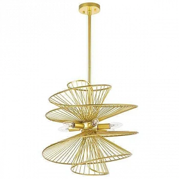 Lightstar 728163 Люстра ZETA 6х40W E14 ЗОЛОТО