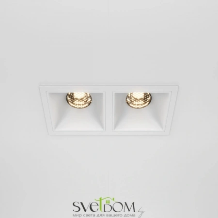 Встраиваемые светильники Maytoni DL043-02-10W3K-D-SQ-W от Магазина Svetdom.by